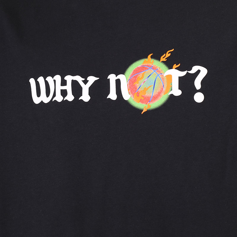 мужская черная футболка Jordan Why Not? Tee DD3324-010 - цена, описание, фото 2